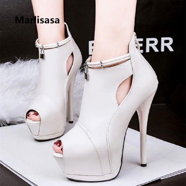 dress shoes marlisasa women fashion pu leather grey peep toe heel boots botas femininas cool zapatos de mujer f2573, Black
dress shoes marlisasa women fashion pu leather grey peep toe heel boots botas femininas cool zapatos de mujer f2573, Black