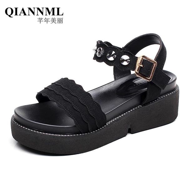 dress shoes big size 33-43 flat platform sandals 2021 women rhinestone gladiator sandal ladies summer beach sandalias mujer, Black
dress shoes big size 33-43 flat platform sandals 2021 women rhinestone gladiator sandal ladies summer beach sandalias mujer, Black