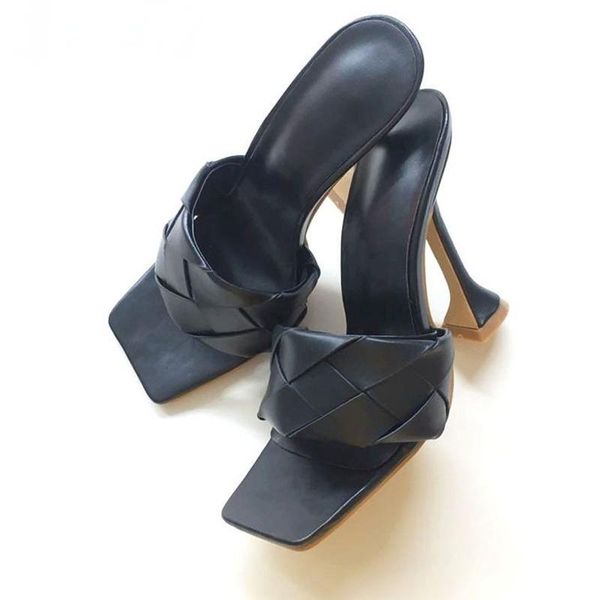 women sandal weave braided strap square toe spool heels strange style slippers gladiator fashion black summer designers sandals slides shoes
women sandal weave braided strap square toe spool heels strange style slippers gladiator fashion black summer designers sandals slides shoes