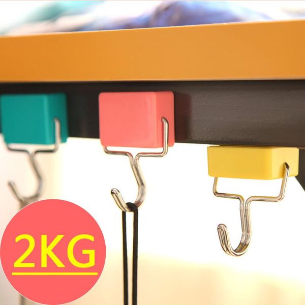 hooks & rails 3pcs/set magnetic hook strong mini heavy duty hanger key holder durable for home kitchen refrigerator bearing 2kg
hooks & rails 3pcs/set magnetic hook strong mini heavy duty hanger key holder durable for home kitchen refrigerator bearing 2kg