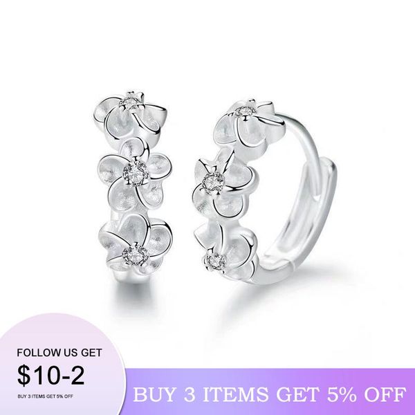 hoop & huggie 925 sterling silver earrings small flower round female charm jewelry gift, Golden;silver
hoop & huggie 925 sterling silver earrings small flower round female charm jewelry gift, Golden;silver