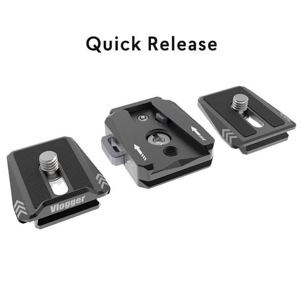 vlogger quick release quick lock adapter plate base plate fit for arca swiss for cameras tripod stand microphone monitor cage
vlogger quick release quick lock adapter plate base plate fit for arca swiss for cameras tripod stand microphone monitor cage