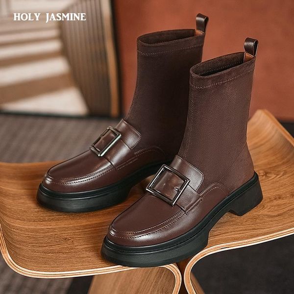 boots 2021 metal decoration women ankle round toe thick heels stretch autumn winter casual working zip shoes woman, Black
boots 2021 metal decoration women ankle round toe thick heels stretch autumn winter casual working zip shoes woman, Black