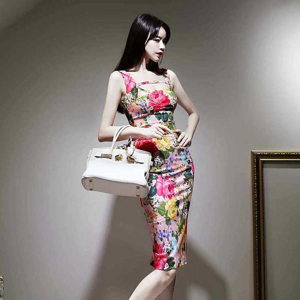 women floral print knee-length dress summer backless sheath pencil bodycon dresses sleeveless tank vestidos 210529, Black;gray
women floral print knee-length dress summer backless sheath pencil bodycon dresses sleeveless tank vestidos 210529, Black;gray