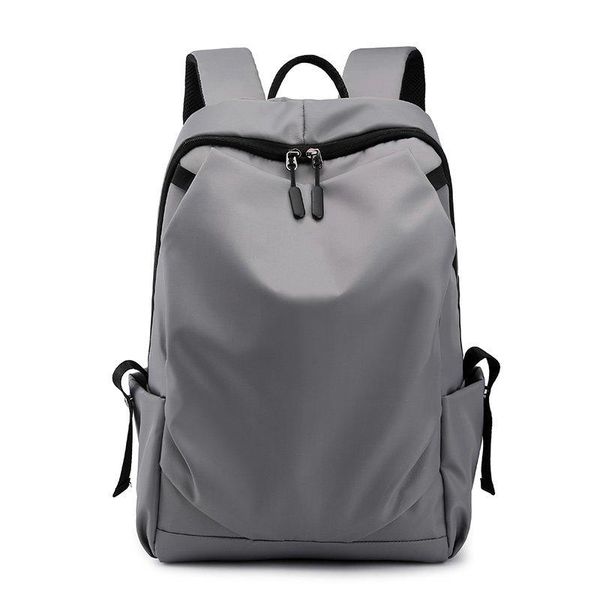 2021 men backpack new large capacity simple youth oxford cloth backbag durable universal daily computer bag black gray
2021 men backpack new large capacity simple youth oxford cloth backbag durable universal daily computer bag black gray