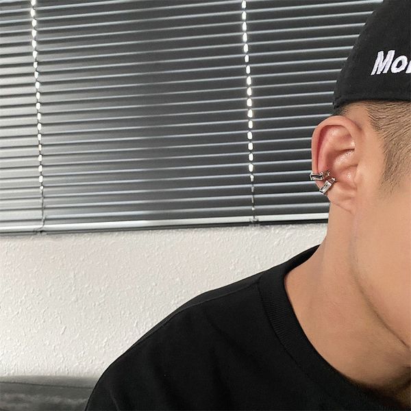 2022 new original niche design ear clips without ear holes irregular earrings korean ins trend fashion jewelry accessories, Silver
2022 new original niche design ear clips without ear holes irregular earrings korean ins trend fashion jewelry accessories, Silver