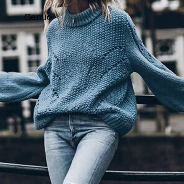 women's sweaters turtleneck hollow out knit sweater pullover 2021 winter solid lantern sleeve jumper for women crochet female, White;black
women's sweaters turtleneck hollow out knit sweater pullover 2021 winter solid lantern sleeve jumper for women crochet female, White;black
