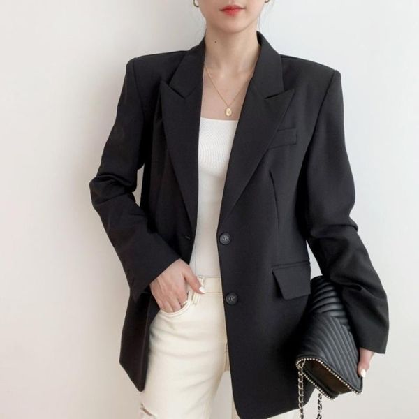 loose casual women blazers korean student blazer long sleeve pocket jacket office lady business coat women's suits &, White;black
loose casual women blazers korean student blazer long sleeve pocket jacket office lady business coat women's suits &, White;black