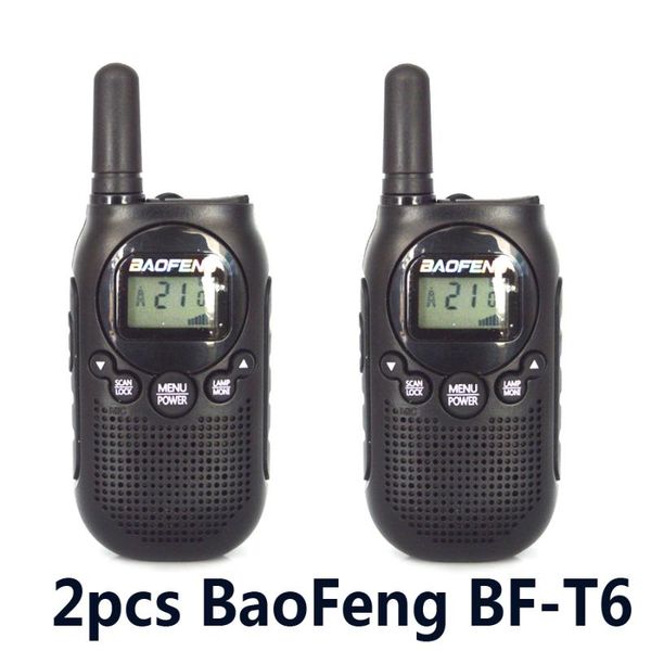 walkie talkie 1or 2pcs/set mini radio bf t6 baofeng bf-t6 22ch 0.5w kids comunicador two way children toys gift
walkie talkie 1or 2pcs/set mini radio bf t6 baofeng bf-t6 22ch 0.5w kids comunicador two way children toys gift