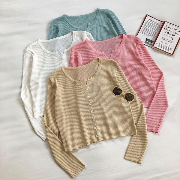 women's knits & tees spring autumn women knitted cashmere sweaters solid color female thin cardigan jumpers outerwear knitwear coats, White
women's knits & tees spring autumn women knitted cashmere sweaters solid color female thin cardigan jumpers outerwear knitwear coats, White