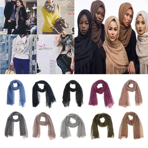 scarves large wrap long plain scarf for women big solid wrinkle soft cotton shawl, Blue;gray
scarves large wrap long plain scarf for women big solid wrinkle soft cotton shawl, Blue;gray