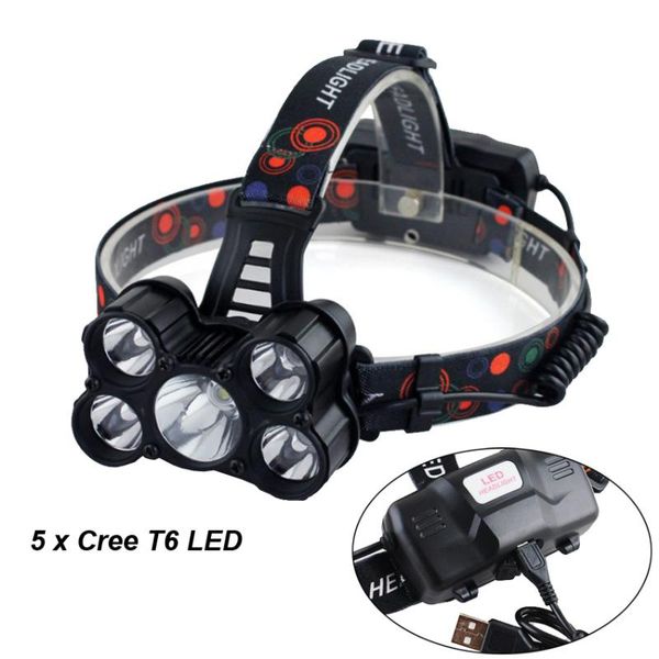 5 led headlamp 5 chip xml t6 usb charge led headlight 18650 battery head lamp torch lanterna for fishing camping hiking
5 led headlamp 5 chip xml t6 usb charge led headlight 18650 battery head lamp torch lanterna for fishing camping hiking