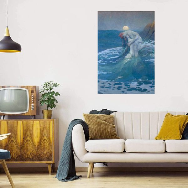 howard pyle the mermaid home decoration handpainted &hd print oil painting on canvas wall art canvas picture 210226
howard pyle the mermaid home decoration handpainted &hd print oil painting on canvas wall art canvas picture 210226