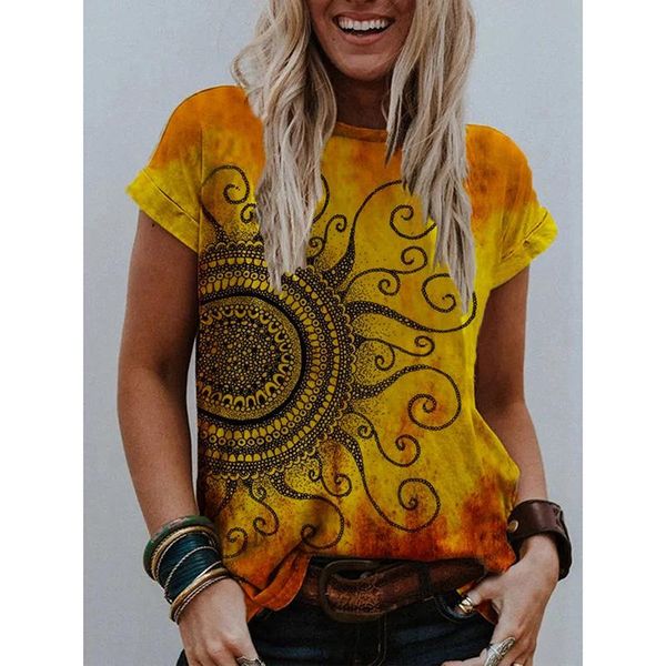 women's t-shirt short sleeve oversized women flower printed summer o-neck loose casual harajuku ladies mujer camisetas sj7897m, White
women's t-shirt short sleeve oversized women flower printed summer o-neck loose casual harajuku ladies mujer camisetas sj7897m, White