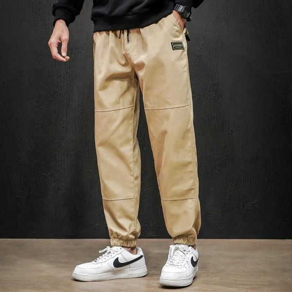 spring/summer cotton casual pants men's girdle pants labeled handsome loose plus size streetwear men's clothing, Black
spring/summer cotton casual pants men's girdle pants labeled handsome loose plus size streetwear men's clothing, Black