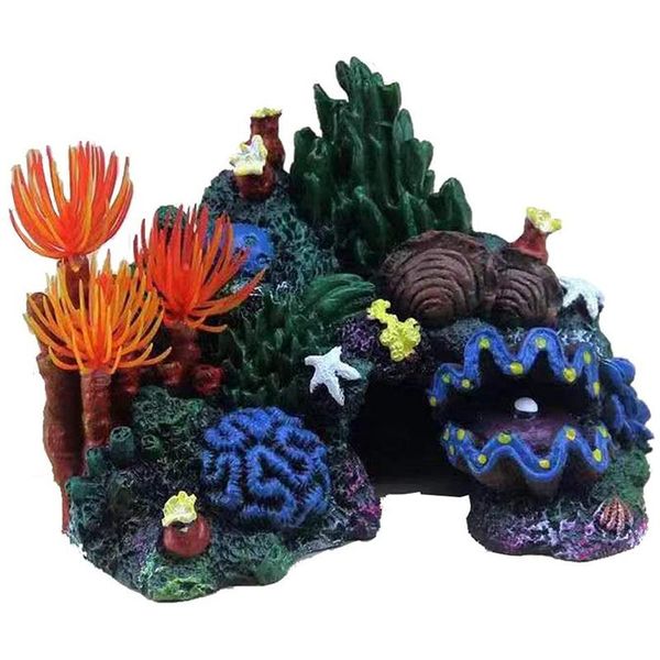 artificial resin small coral reef aquarium decoration, landscape fish tank rock cave suitable for sleep rest hide
artificial resin small coral reef aquarium decoration, landscape fish tank rock cave suitable for sleep rest hide
