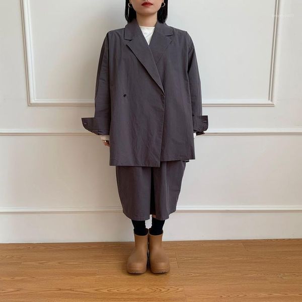 women's suits & blazers vanessa liu simple buckle thin suit 2021 spring korean casual jacket, White;black
women's suits & blazers vanessa liu simple buckle thin suit 2021 spring korean casual jacket, White;black