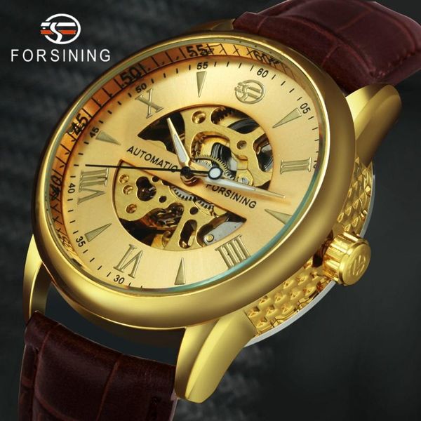 wristwatches forsining classic auto mechanical men watches golden skeleton design leather band wristwatch lovers series gif, Slivery;brown
wristwatches forsining classic auto mechanical men watches golden skeleton design leather band wristwatch lovers series gif, Slivery;brown