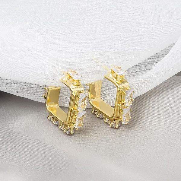 hoop & huggie origin summer temperament gold square cubic zircon earring for women girls color rhinestone geometric jewelry, Golden;silver
hoop & huggie origin summer temperament gold square cubic zircon earring for women girls color rhinestone geometric jewelry, Golden;silver