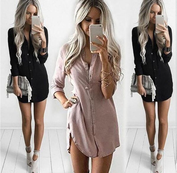 europe and the united states solid color autumn casual long-sleeved shirt women's clothing blouses & shirts, White
europe and the united states solid color autumn casual long-sleeved shirt women's clothing blouses & shirts, White
