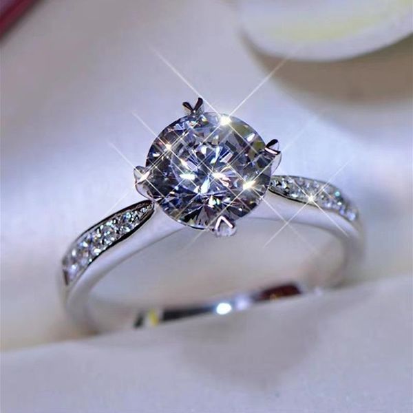 cluster rings inbeaut round sparkling moissanite ring 925 sterling silver filled 18k white gold excellent cut diamond test past wedding, Golden;silver
cluster rings inbeaut round sparkling moissanite ring 925 sterling silver filled 18k white gold excellent cut diamond test past wedding, Golden;silver
