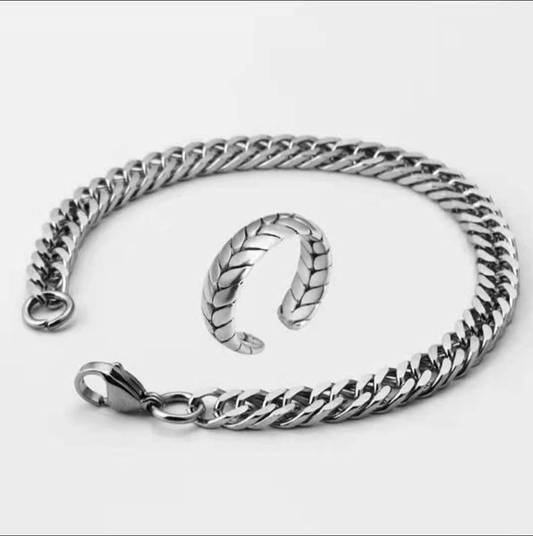 luxury jewelry chain titanium steel designer men's and women's bracelet fashion personality hip hop, Black
luxury jewelry chain titanium steel designer men's and women's bracelet fashion personality hip hop, Black