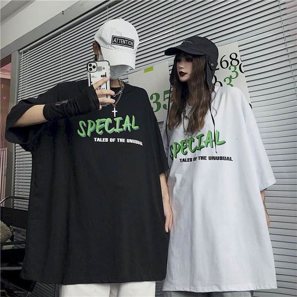 women's couples will see short-sleeve shirt in korean loose ins lazy wind t-shirt punk goth clothes y2k db0c, White
women's couples will see short-sleeve shirt in korean loose ins lazy wind t-shirt punk goth clothes y2k db0c, White
