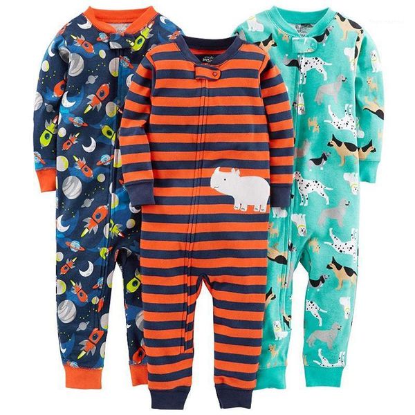 jumpsuits spring and summer boys pajamas girls cotton romper does not include feet baby zipper clothes home1, Blue
jumpsuits spring and summer boys pajamas girls cotton romper does not include feet baby zipper clothes home1, Blue