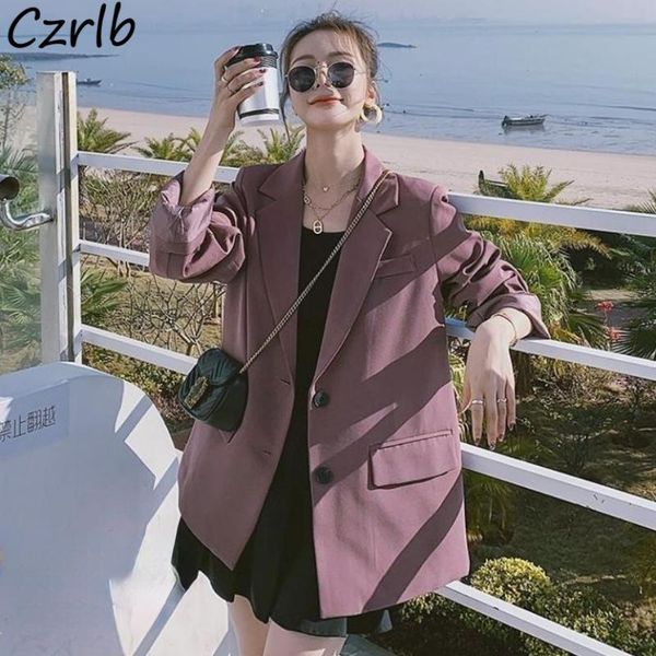 women's suits & blazers women purple outwear design autumn back hollow out streetwear fashion loose aesthetic solid simple casual haraj, White;black
women's suits & blazers women purple outwear design autumn back hollow out streetwear fashion loose aesthetic solid simple casual haraj, White;black