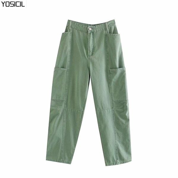 women's jeans yosicil streetwear loose mom 2021 women boyfriend pockets cargo trousers high waist green denim pants bottoms, Blue
women's jeans yosicil streetwear loose mom 2021 women boyfriend pockets cargo trousers high waist green denim pants bottoms, Blue