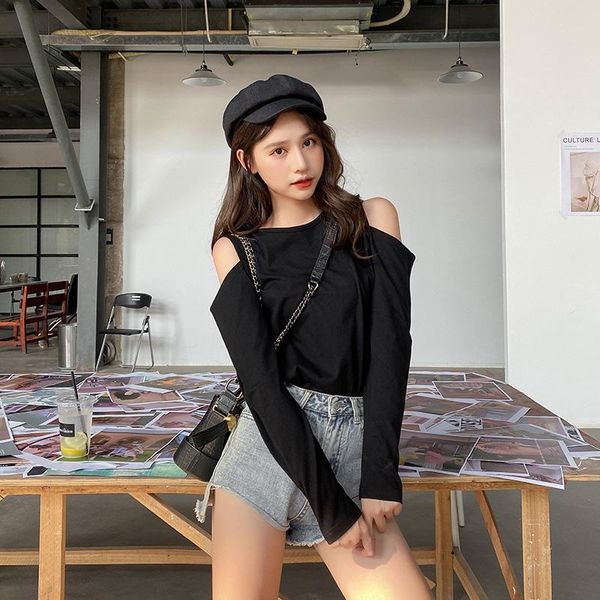 2021 new women spring t-shirt korean fashion lace-up long sleeve hollow out t shirt woman black casual tee top, White
2021 new women spring t-shirt korean fashion lace-up long sleeve hollow out t shirt woman black casual tee top, White
