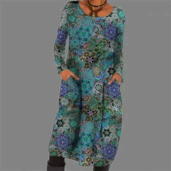 casual dresses ethnic print for women with pocket long sleeve round neck loose vintage dress vestidos de fiesta party, Black;gray
casual dresses ethnic print for women with pocket long sleeve round neck loose vintage dress vestidos de fiesta party, Black;gray