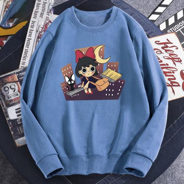 men's hoodies & sweatshirts delivery in the night men sweatshirt harajuku japanese style clothes male cotton crewneck long sleeve kawai, Black
men's hoodies & sweatshirts delivery in the night men sweatshirt harajuku japanese style clothes male cotton crewneck long sleeve kawai, Black