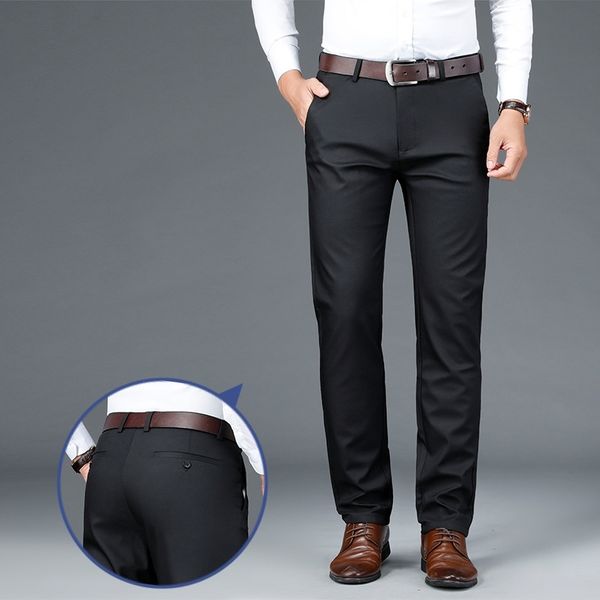 2021 new trend autumn casual trousers fashion slim straight men's middle-aged and elderly pants, Black
2021 new trend autumn casual trousers fashion slim straight men's middle-aged and elderly pants, Black