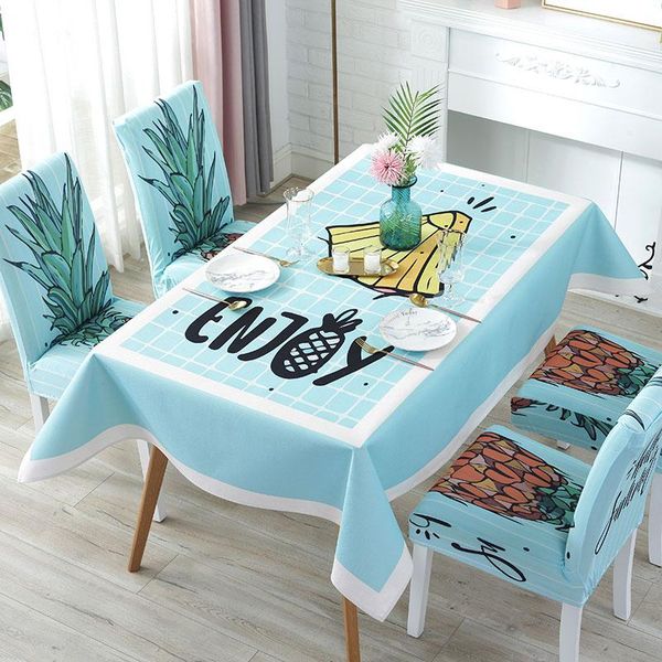 table cloth simple fashion pineapple print decoration tablecloth rectangular lattice square home el
table cloth simple fashion pineapple print decoration tablecloth rectangular lattice square home el