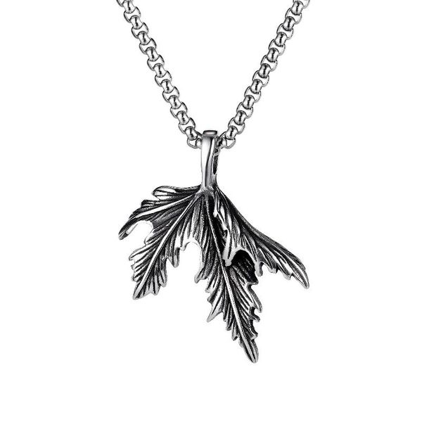 pendant necklaces men's necklace classic titanium steel retro trend all-match stainless, Silver
pendant necklaces men's necklace classic titanium steel retro trend all-match stainless, Silver