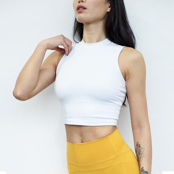 yoga outfit high collar sports vest women elastic tight sleeveless running crop workout quick-dry tank
yoga outfit high collar sports vest women elastic tight sleeveless running crop workout quick-dry tank