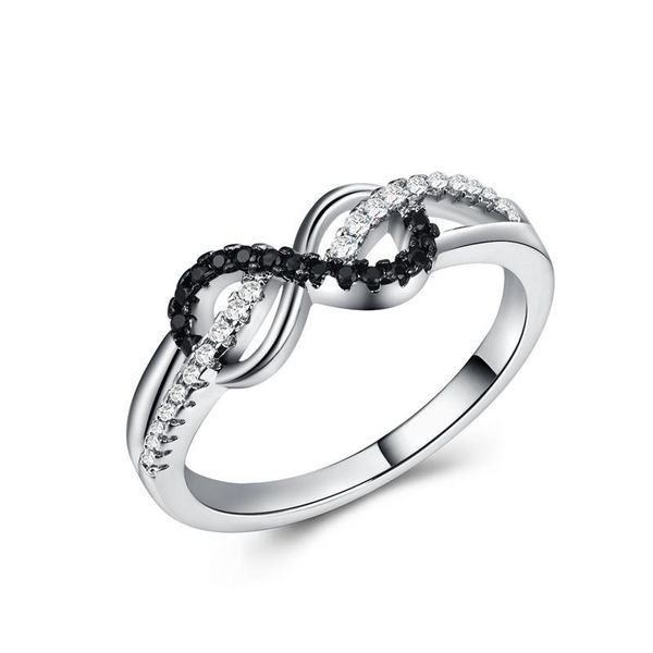 wukalo new fashion crystal infinity cross rings for women silver plated with white & black cubic zircon crystal engagement rings, Slivery;golden
wukalo new fashion crystal infinity cross rings for women silver plated with white & black cubic zircon crystal engagement rings, Slivery;golden