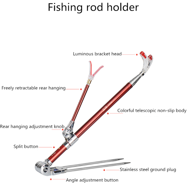 angle adjustable fishing bracket stainless steel 1.5m 1.7m 1.9m 2.1m 2.3m hand pole holder fishing equipment
angle adjustable fishing bracket stainless steel 1.5m 1.7m 1.9m 2.1m 2.3m hand pole holder fishing equipment