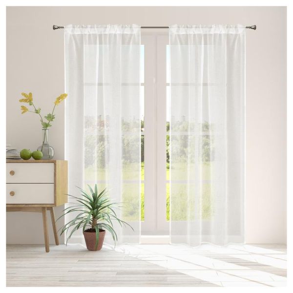curtain & drapes 2 pack sheer voile basic rod pocket window panels doris fabic home decoration open weave privacy treatments room
curtain & drapes 2 pack sheer voile basic rod pocket window panels doris fabic home decoration open weave privacy treatments room