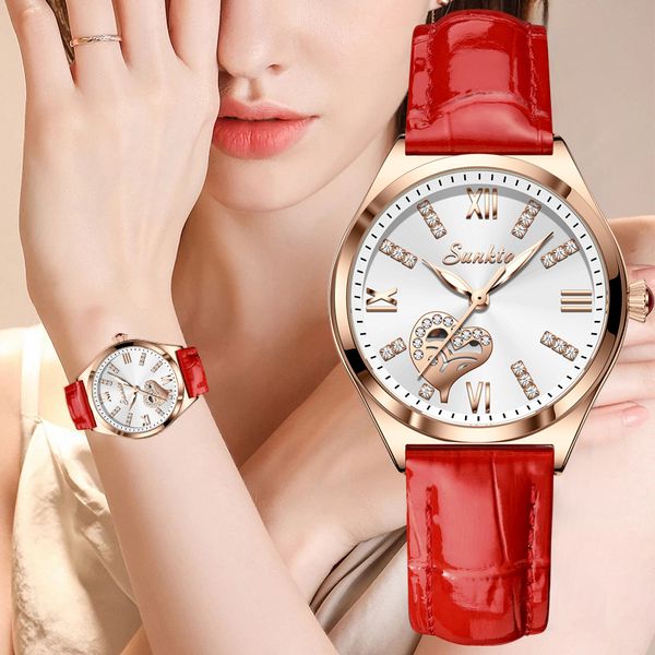 2021 sunkta watch women fashion casual leather belt watches simple ladies small dial quartz clock dress wristwatches reloj mujer, Silver
2021 sunkta watch women fashion casual leather belt watches simple ladies small dial quartz clock dress wristwatches reloj mujer, Silver
