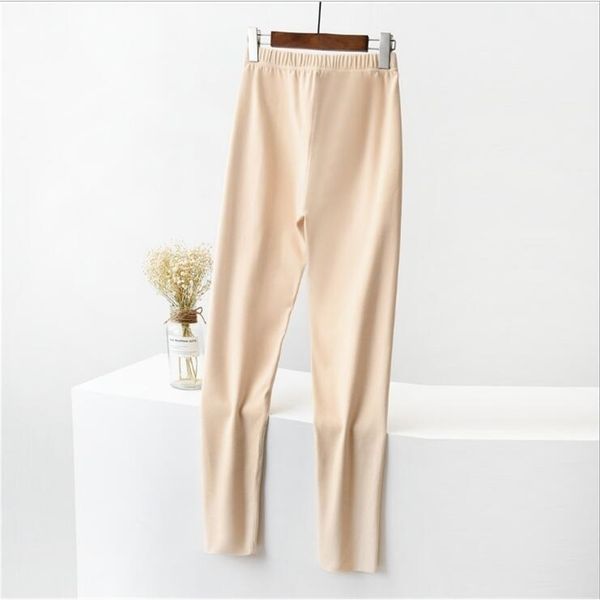 warm and plush leggings women's korean velvet self heating home thermal autumn pants casual women's pants solid large 201109, Black
warm and plush leggings women's korean velvet self heating home thermal autumn pants casual women's pants solid large 201109, Black