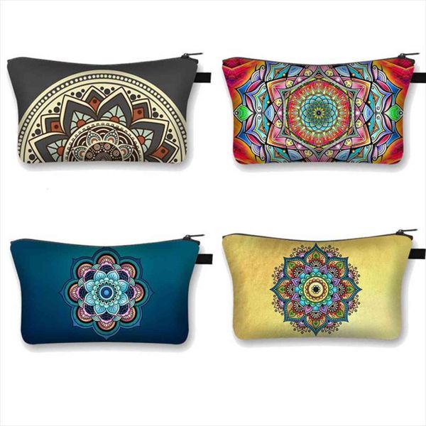 mandala datura flower cosmetic women bag makeup ladies african print make up organizer travel girls mini handbag
mandala datura flower cosmetic women bag makeup ladies african print make up organizer travel girls mini handbag