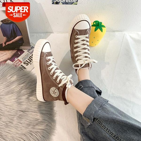 2020 new shoes woman winter warm high shoes fashion leisure korea ladies students snow lace-up leather flat sneakers female #jc0y
2020 new shoes woman winter warm high shoes fashion leisure korea ladies students snow lace-up leather flat sneakers female #jc0y