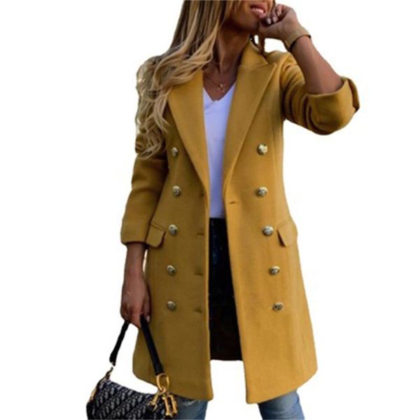 women's trench coats winter windbreaker women 2021 european american double-breasted lapel slim casual yellow black plus size n1091, Tan;black
women's trench coats winter windbreaker women 2021 european american double-breasted lapel slim casual yellow black plus size n1091, Tan;black