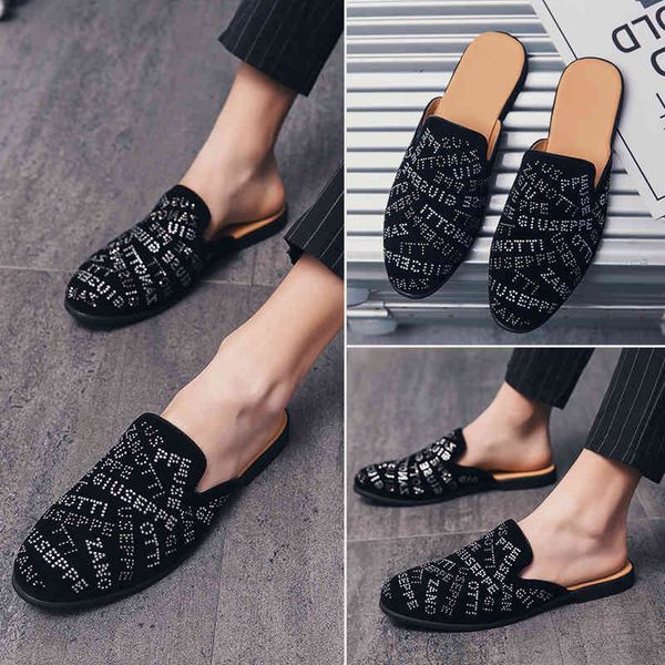 dress shoes fashion man casual outdoor anti-slip half lightweight slipper buckle design mules breathable loafer slides jp5n, Black
dress shoes fashion man casual outdoor anti-slip half lightweight slipper buckle design mules breathable loafer slides jp5n, Black