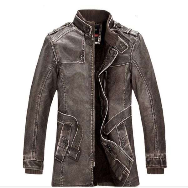 2021 new winter mens plus size pu leather jackets male business casual motorcycle fur coat add veet keep warm biker jacket yagg, Black
2021 new winter mens plus size pu leather jackets male business casual motorcycle fur coat add veet keep warm biker jacket yagg, Black