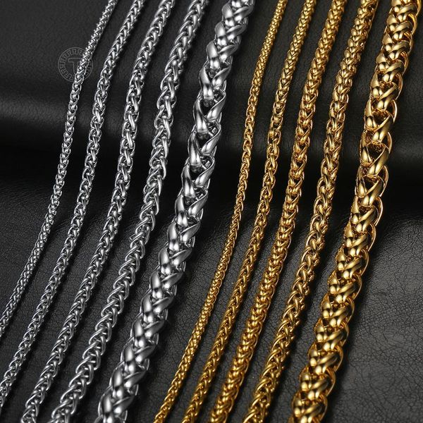 chains 3/4/5/6/9mm necklace chain stainless steel wheat link for men women gold silver color necklaces male jewelry wholesale knm136a
chains 3/4/5/6/9mm necklace chain stainless steel wheat link for men women gold silver color necklaces male jewelry wholesale knm136a