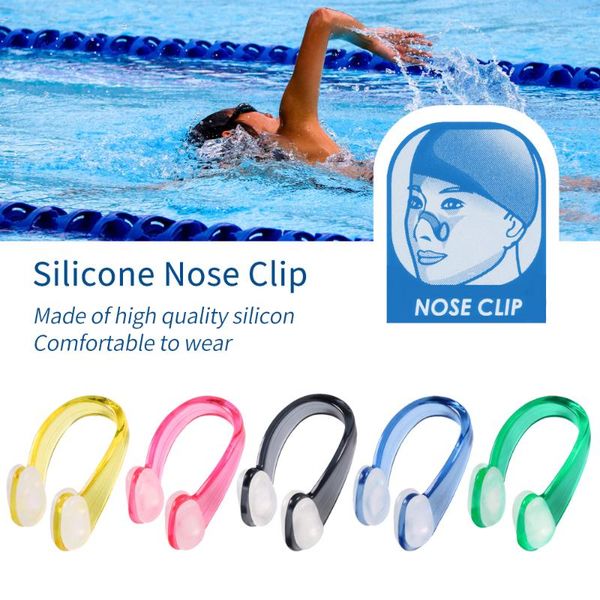nose clip 1 pcs swimming clips set soft silicone swimmer earbuds small size for children sports pool tools
nose clip 1 pcs swimming clips set soft silicone swimmer earbuds small size for children sports pool tools