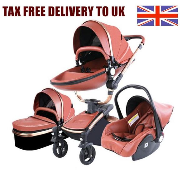 strollers# luxury baby stroller 3 in 1 high landscape travel system born carriage pu leather cover uk tax delivery
strollers# luxury baby stroller 3 in 1 high landscape travel system born carriage pu leather cover uk tax delivery